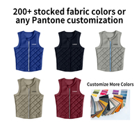 Gilet d'impact en néoprène personnalisé adultes réveil surf Comp Kiteboarding PWC Jet Boat Ski voile Sports nautiques EPE mousse matériel CE