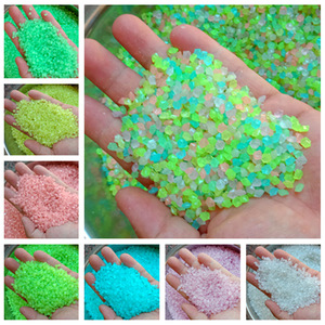 14 18 mm <strong>Polystyrene</strong> Colorful Artificial Light Luminous square Ice <strong>Cubes</strong> Glowing in the Dark Stone for Photo Props Decorations