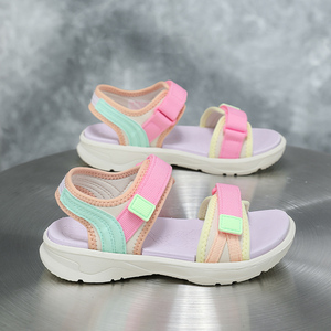 Sandales de plage Cema de haute qualité en gros, nouvelles sandales d'été tendance pour filles, chaussures plates de sport en EVA rose nude pour l'extérieur 2026 à bas prix - Product Image 4
