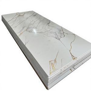 Plaques murales en PVC effet marbre, modernes, imperméables, pour usage domestique, design élégant et durable - Product Image 1