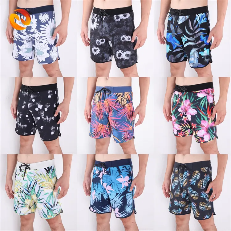 Wholesale Custom Printed Quiksilve Billabong Surf Board Shorts Hemp Boardshorts Manufacturer Boardshorts