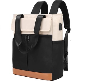 <span class=keywords><strong>Sac</strong></span> <span class=keywords><strong>à</strong></span> <span class=keywords><strong>dos</strong></span> de voyage, fourre-tout pour ordinateur portable, <span class=keywords><strong>Convertible</strong></span>, avec Port de chargement USB, pour femmes, - Product Image 1