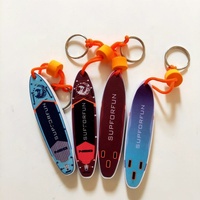 Porte-clés personnalisé en forme de logo, bateau, panda, chien, lapin, cercle, arbre, rouleau, en mousse EVA écologique, impression sérigraphique simple
