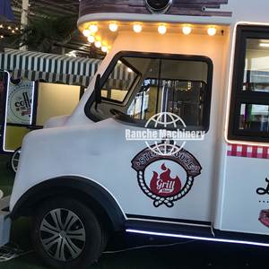 Remolque de Comida de Acero Inoxidable de Alta Resistencia con Amplio Espacio, Cocina Móvil para Snacks y Helados, Ideal para Eventos y Fiestas al Aire Libre - Product Image 5