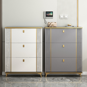 Scarpiera di lusso ultra sottile, nuovo mobile <span class=keywords><strong>ingresso</strong></span> 2025 di tendenza, scarpiera piccola e semplice. - Product Image 1
