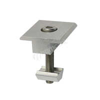 HQ MOUNT IC05 pince intermédiaire solide pinces de panneau en aluminium pince en forme de T solaire pour cadre de panneau PV