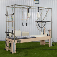 Nuevo Modelo 2026: Cama Cadillac de Madera de Arce Ecológica de Alta Gama, Entrenador 3 en 1 para Gimnasios y Estudios de Pilates