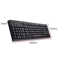 Nouveau modèle de clavier d'ordinateur filaire USB HUB ergonomique clavier et souris pour gaucher pour Windows PC ordinateur portable bureau