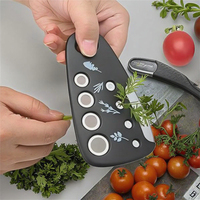6-delige keuken gadgetset inclusief fruit- en groenteschiller, kaas- en chocolade rasp, flesopener, pizzames en gembermolen
