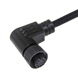 Conector de alimentación para silla de ruedas M15 L90 °, IP67 2-10 Pines, impermeable, macho, hembra, Panel de cable, contacto de cobre para sillas de ruedas eléctricas - Product Image 5