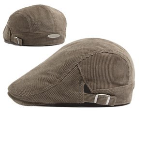 Autumn Winter New Unisex Corduroy Retro Ivy Hat Fashion Trendy Causal Outdoor <strong>Painter</strong> Cap Vintage Unisex Beret Hat - Product Image 4
