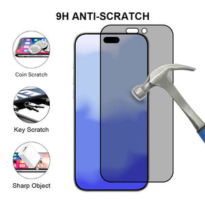 Protector de Pantalla de Vidrio Templado con Impresión de Seda 2.5D para iPhone 17 Pro, 16e, 15, 14 Plus, 13, 12, Anti-Espía - Product Image 4