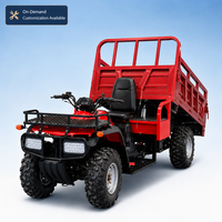 Quad cargo tout-terrain, charge utile maximale 750 kg, véhicule cargo tout-terrain robuste