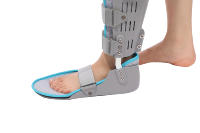 Orthèse médicale réglable pour genou, cheville et pied YR-604-1, stabilisateur articulaire orthopédique pour genou, cheville et pied (KAFO) en plastique