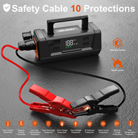 Démarreur de secours haute performance 8000A, batterie 56000mAh, sortie multi-ports pour tous les camions essence et diesel