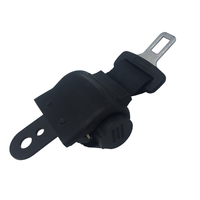 Ceinture de sécurité rétractable en acier à 2 points Sainuo pour voitures et chariots élévateurs - Compatible avec les autobus scolaires, les camions et les voiturettes de golf