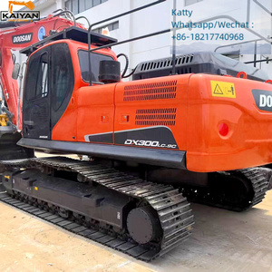 รถขุดตีนตะขาบ Doosan DX300LC มือสอง ขนาดกลาง 30 ตัน จากญี่ปุ่น สภาพดี ชั่วโมงการทำงานต่ำ ขาย - Product Image 1