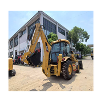 2025 Backhoe Loader CAT 420F Bekas yang Disesuaikan, Bertenaga dengan Boom Teleskopik dan Bucket Multifungsi