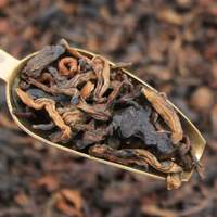 Polygonatum & Rijpe Pu'er Thee, Milde Verzorgende Kruidenthee voor Buikcomfort