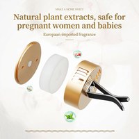 Diffuseur de parfum élégant pour voiture, bâtonnets d'aromathérapie en papier, diffuseur à roseaux avec parfum longue durée pour grille d'aération intérieure