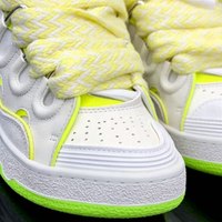 Chaussures décontractées de créateur Lanvine 2026 pour hommes et femmes, baskets de luxe en cuir véritable gaufré, baskets plateforme, baskets d'extérieur