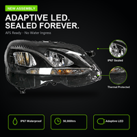 Pour W212 OE 2128201739 2128201839 Nouveau phare LED complet Plug & Play Connecteur compatible OE Même support Adapté à la lampe avant de voiture