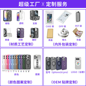 Custodia Protettiva Anti-Caduta in TPU e Acrilico con Design Semplice e Personalizzabile, con Attacco Magnetico Due-in-Uno per iPhone 17 (compatibile anche con 16 <span class=keywords><strong>Pro</strong></span> Max) - Product Image 3