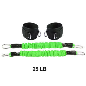 Эластичные латексные ленты WeRich Bulk с ремнями для тренировок, 15 фунтов, для тренировки бедер, ног и ягодиц - Product Image 5