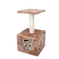 Fabricant Grossiste Maison pour chat en sisal et peluche courte