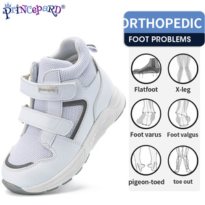 Zapatos Deportivos <span class=keywords><strong>de</strong></span> Invierno a la Moda Princepard para Niños con Pies Planos Zapatos Ortopédicos <span class=keywords><strong>de</strong></span> Cuero <span class=keywords><strong>Blanco</strong></span> para Niños con Otras Funciones - Product Image 2
