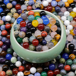 Perline Rotonde Semilavorate da 8mm in <span class=keywords><strong>Pietra</strong></span> Naturale Semipreziosa: Diaspro Rosso e <span class=keywords><strong>Agata</strong></span> <span class=keywords><strong>Verde</strong></span>, per Creazione Gioielli Fai da Te, Orecchini, Ciondoli e Accessori - Product Image 3