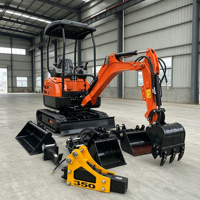 Fabricant de mini-excavatrices YUNTU, excavatrice de 2 tonnes à vendre