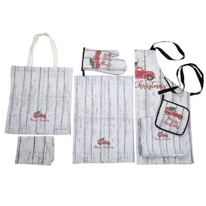 Tùy Chỉnh Thiết Kế In Nấu Ăn Nhà Bếp Tạp Dề Bông Đen - Product Image 4