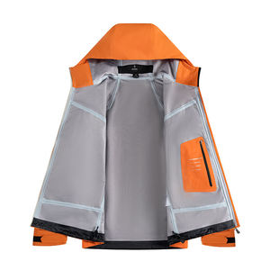 पुरुषों के तीन-परत नरम शेल जैकेट विंडप्रूफ जलरोधी चमकदार हल्के गोर-टेक्स 10,000 मिमी वसंत आउटडोर अनुकूलन - Product Image 2