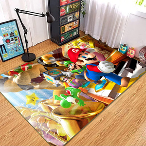 American Super <span class=keywords><strong>Mario</strong></span> Cartoon Style Tapis de sol antidérapant Tapis pour chambre d'enfant - Product Image 5