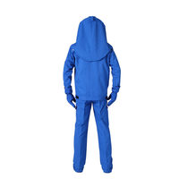 Combinaison anti-arc électrique 175 Cal conforme à la norme NFPA 70E, certifiée ATPV, antistatique, vêtements de travail de protection électrique avec bandes réfléchissantes haute visibilité