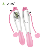 TOPKO Compteur de calories avancé Corde à sauter intelligente Gym Fitness Corde à sauter dénombrable