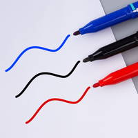 Marqueurs permanents professionnels à double pointe très demandés, pointes de 1 mm et 0,5 mm pour dessin de lignes fines, école, bureau, vente en gros à bas prix
