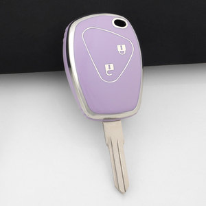 Étui de protection pour <span class=keywords><strong>clé</strong></span> de voiture en TPU de qualité supérieure pour Renault Clio Duster Logan <span class=keywords><strong>Dacia</strong></span> Sandero Errano Almera, <span class=keywords><strong>porte</strong></span>-clés de protection pour télécommande - Product Image 6