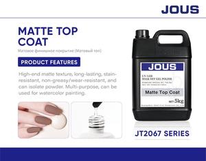 Top Coat Mat pour Gel Ongles <span class=keywords><strong>Russe</strong></span> – Finition Haut de Gamme Longue Durée – Vente en Gros Usine OEM pour Salons de Manucure Professionnels et DIY - Product Image 1