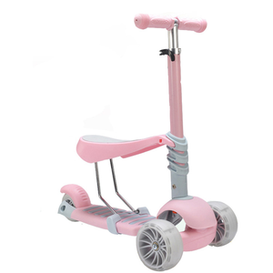 Nouveau jouet de pied trottinette pour bébé 3 en 1 3 roues balançoire trottinette pour enfants avec lumière led - Product Image 4