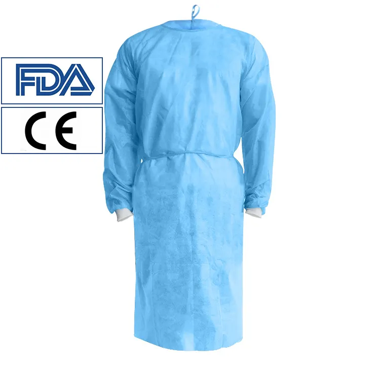 Disposable PP SMS Non Surgical AAMI level 1 2 3 4 dental isolation medical Gown