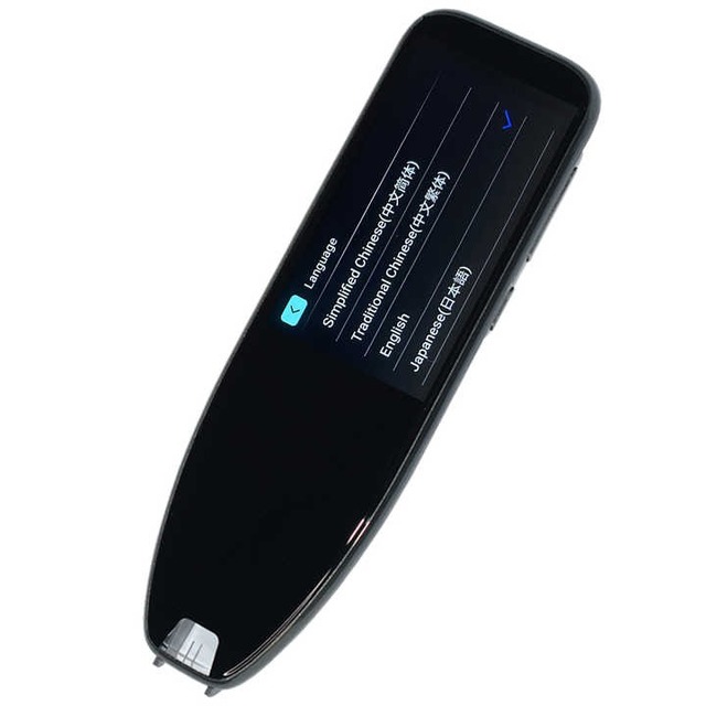 Portable AI-powered Translator Book Scanner Multi-Language Translator Reader Pen Real Time Voice Translator Pen A19
