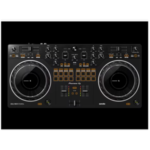 Contrôleur Serato 2 canaux Pioneer DJ DDJ-REV1 |   Scratcher professionnel d'entrée de gamme, alimenté par USB, portable |   Serato DJ Lite |   Pour la pratique à domicile - Product Image 1