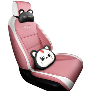 Per Honda Fit copertura auto a cinque posti in pelle per tutte le stagioni All-Inclusive di alta qualità PU E Class per Highlander Land Cruiser - Product Image 5