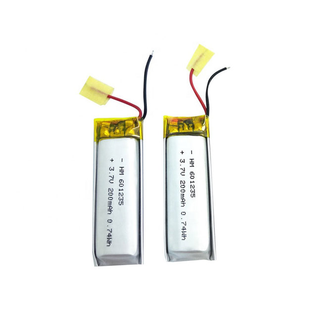 3.7v 200mAh Lithium Polymer Battery Small Lipo Battery Lithium Polymer Battery for IPod, GSP Tablet, Toys