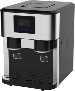 Igloo 18kgs <span class=keywords><strong>Mini</strong></span> fabricante eléctrico de cubitos de hielo GCC aprobado portátil profesional dispensador de hielo de mesa con trituradora - Product Image 4