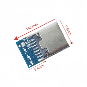 <b>USB</b> 3.1 Type-<b>C</b> Connector 24 Pins Male / Female Socket Receptacle <b>Adapter</b> to Solder Wire & Cable 24 Pins Support PCB Board - Product Image 4