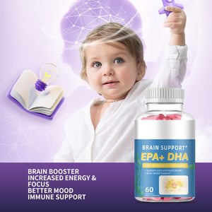 กัมมี่สำหรับเด็ก EPA DHA สนับสนุนสมองในปริมาณลูกอมเหนียวสะดวก - Product Image 4