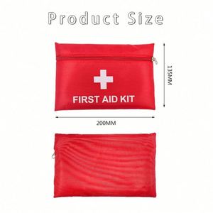 Botiquín de Primeros Auxilios Médico Portátil, Bolsa Impermeable de Nailon, Estuche de Lona Hecho de EVA, Poliéster, PU, para Viajes en Auto, Uso Doméstico y al Aire Libre - Product Image 4